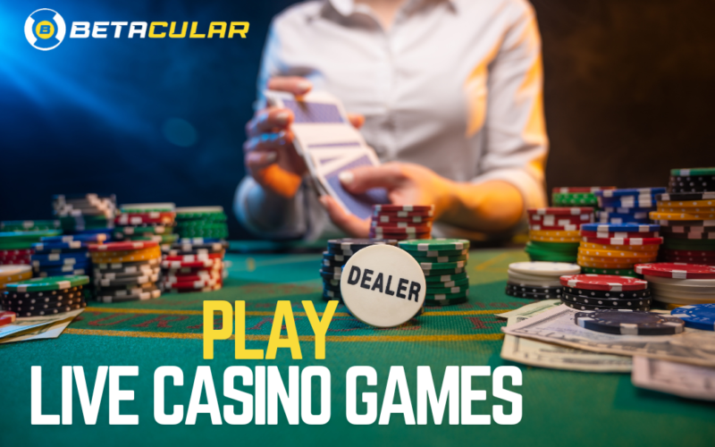 Play Live Casino Games Online in India