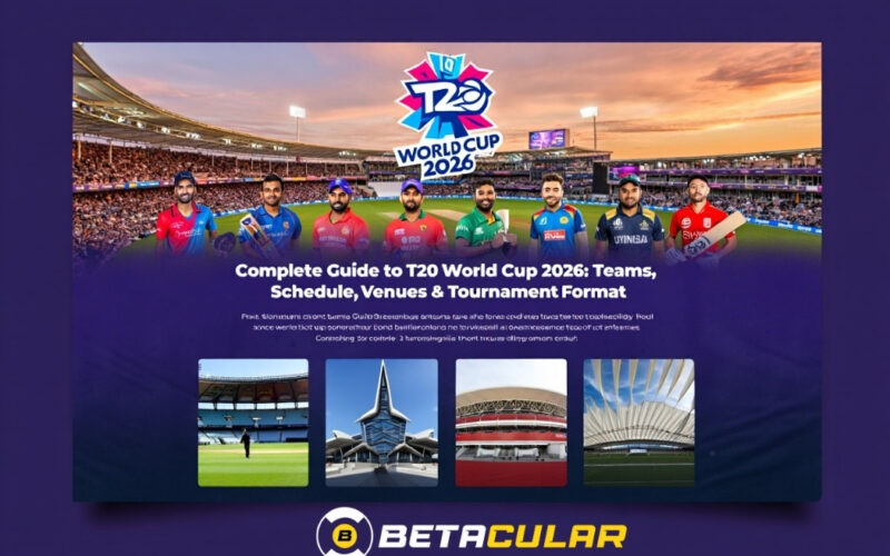 Complete Guide to T20 World Cup 2026: Teams, Schedule, Venues & Tournament Format