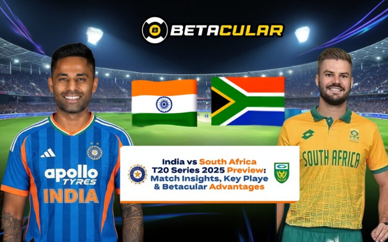 India vs South Africa T20 Series 2025 Preview: Match Insights, Key Players & Betacular Advantages