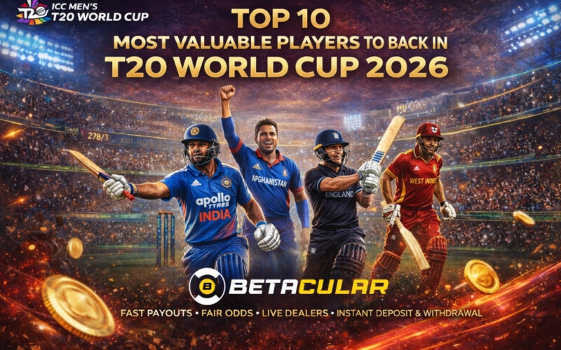 Top 10 Most Valuable Players to Back in T20 World Cup 2026