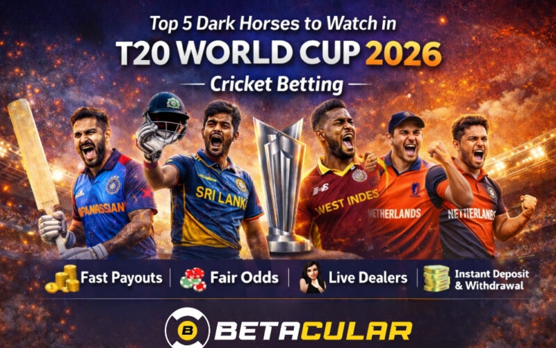 Top 5 Dark Horses to Watch in T20 World Cup 2026 Cricket Betting