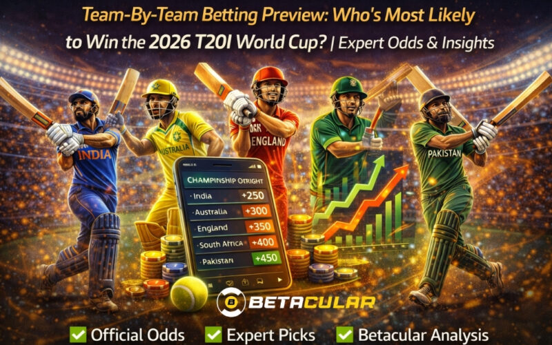 2026 T20I World Cup betting preview and winning contenders