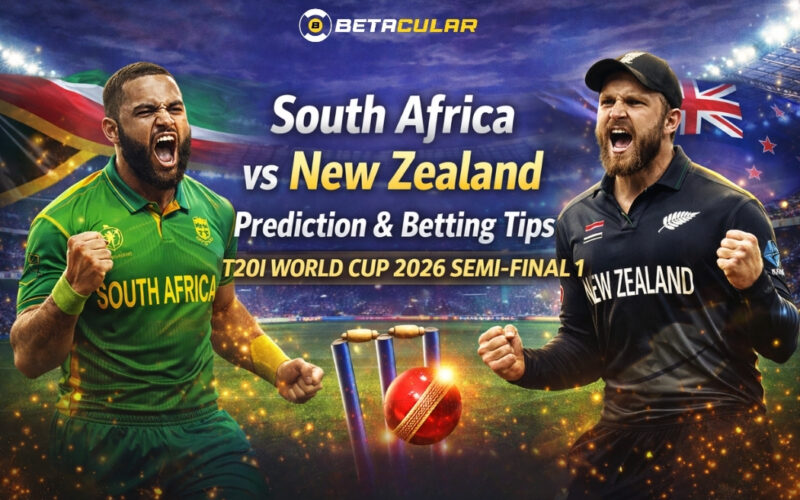 South Africa vs New Zealand Prediction & Betting Tips in T20I World Cup 2026 Semi-Final 1