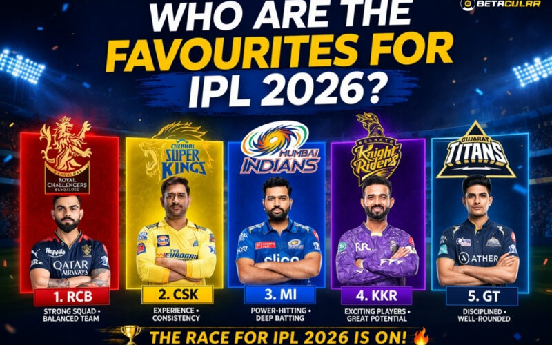 who are the favourites for ipl 2026 ?