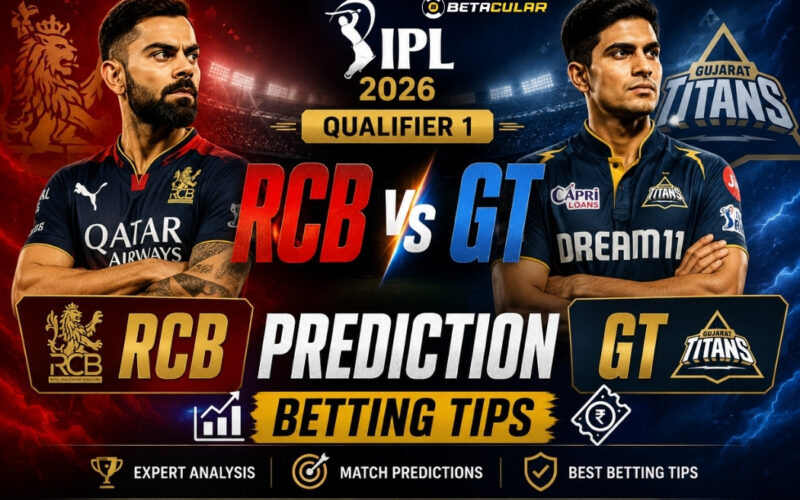 RCB vs GT Prediction IPL 2026 Qualifier 1 Betting Tips